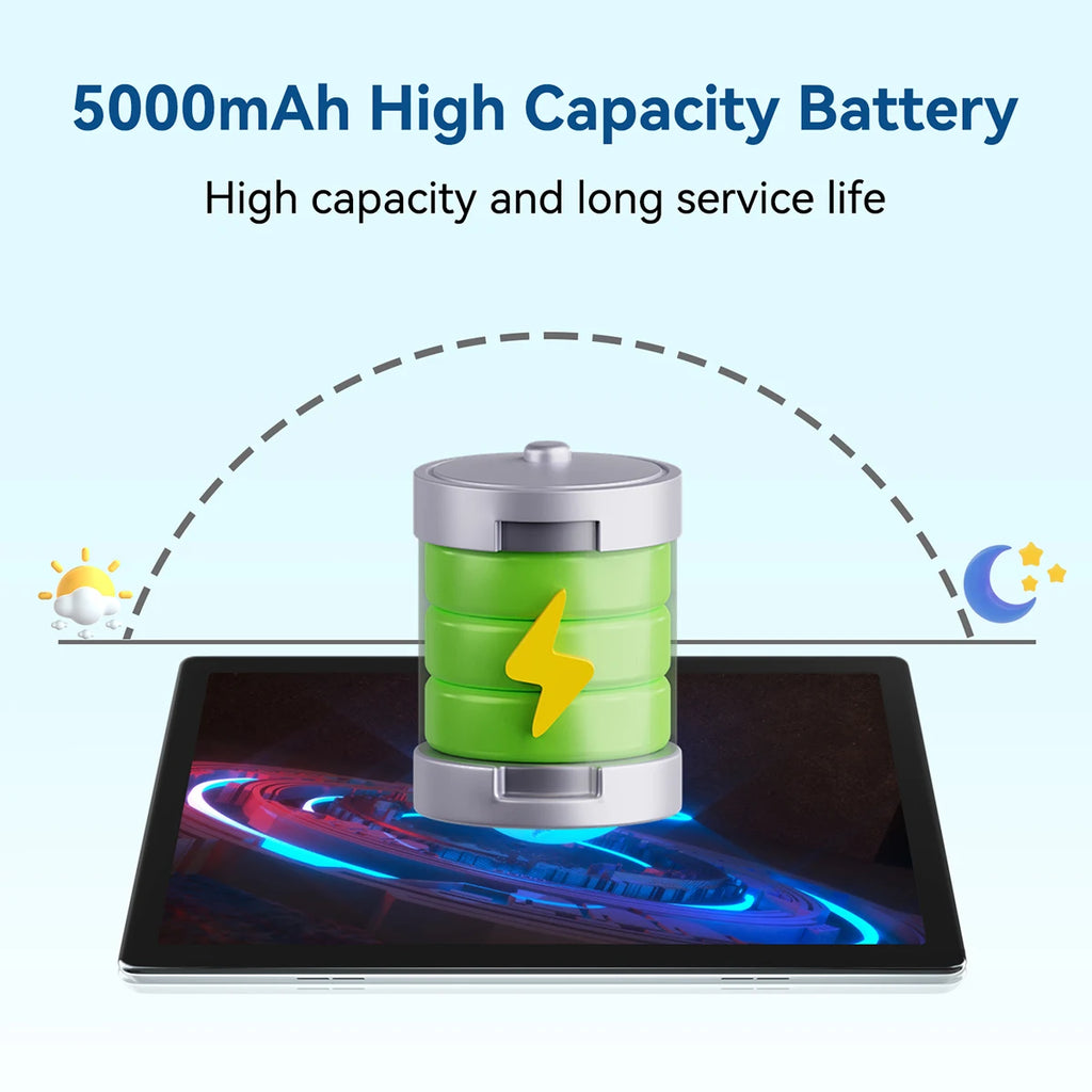 2025 NEW MB1001 Tablets 10.1" 1080P HD Display 2MP+5MP Camera 6GB RAM 64GB ROM 128GB Expandable 5000mAh Battery Android13 Pad PC