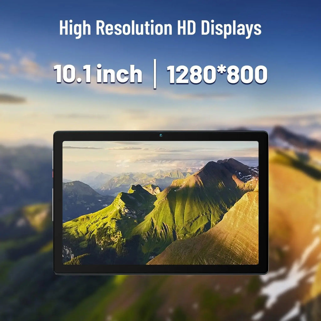 2025 NEW MB1001 Tablets 10.1" 1080P HD Display 2MP+5MP Camera 6GB RAM 64GB ROM 128GB Expandable 5000mAh Battery Android13 Pad PC