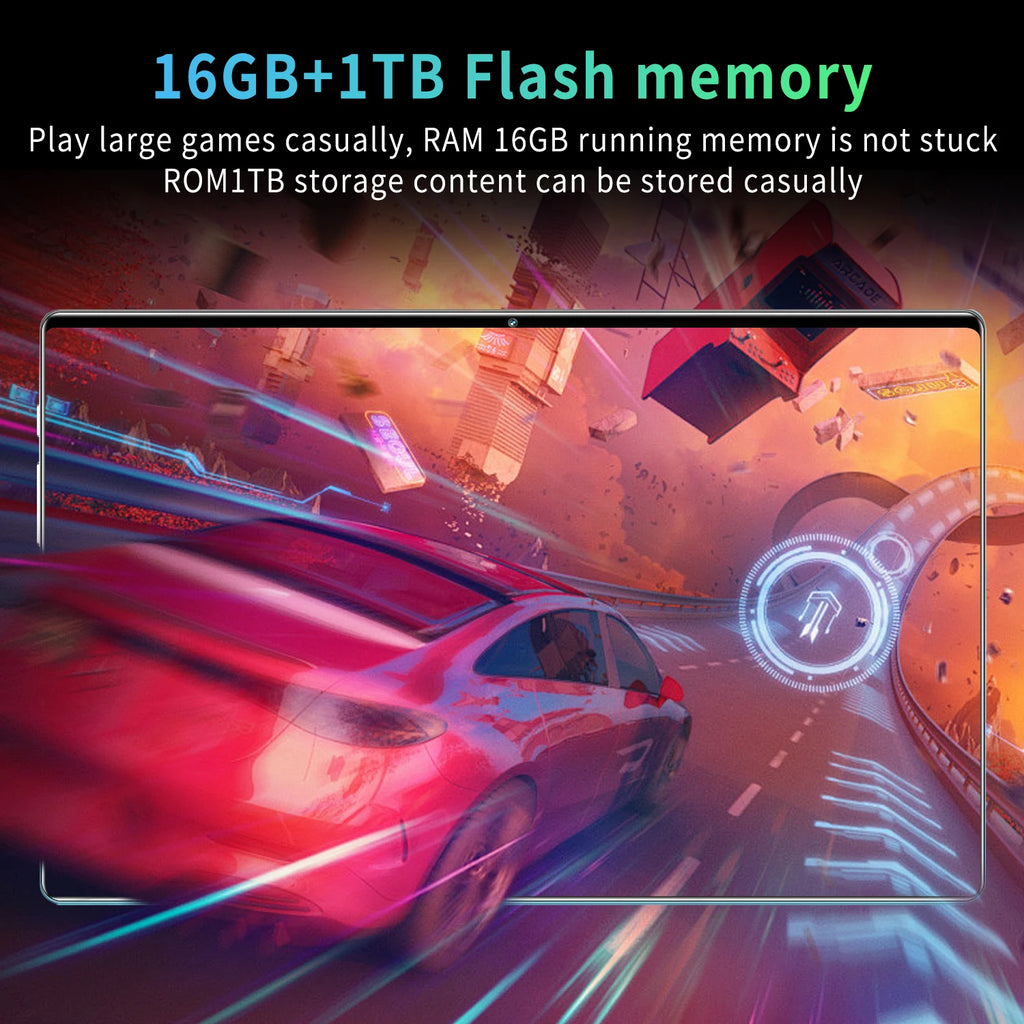 2025 New 5G Dual SIM Card Tablet Type-C Android 13.0  16GB RAM 1TB ROM  MTK6797 10.36-inch Tablet PC Dual Cameras  WiFi