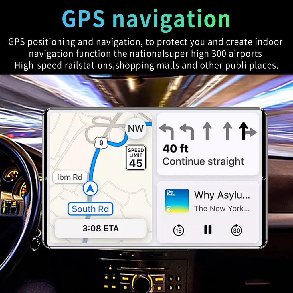 2025 New 5G Dual SIM Card Tablet Type-C Android 13.0  16GB RAM 1TB ROM  MTK6797 10.36-inch Tablet PC Dual Cameras  WiFi