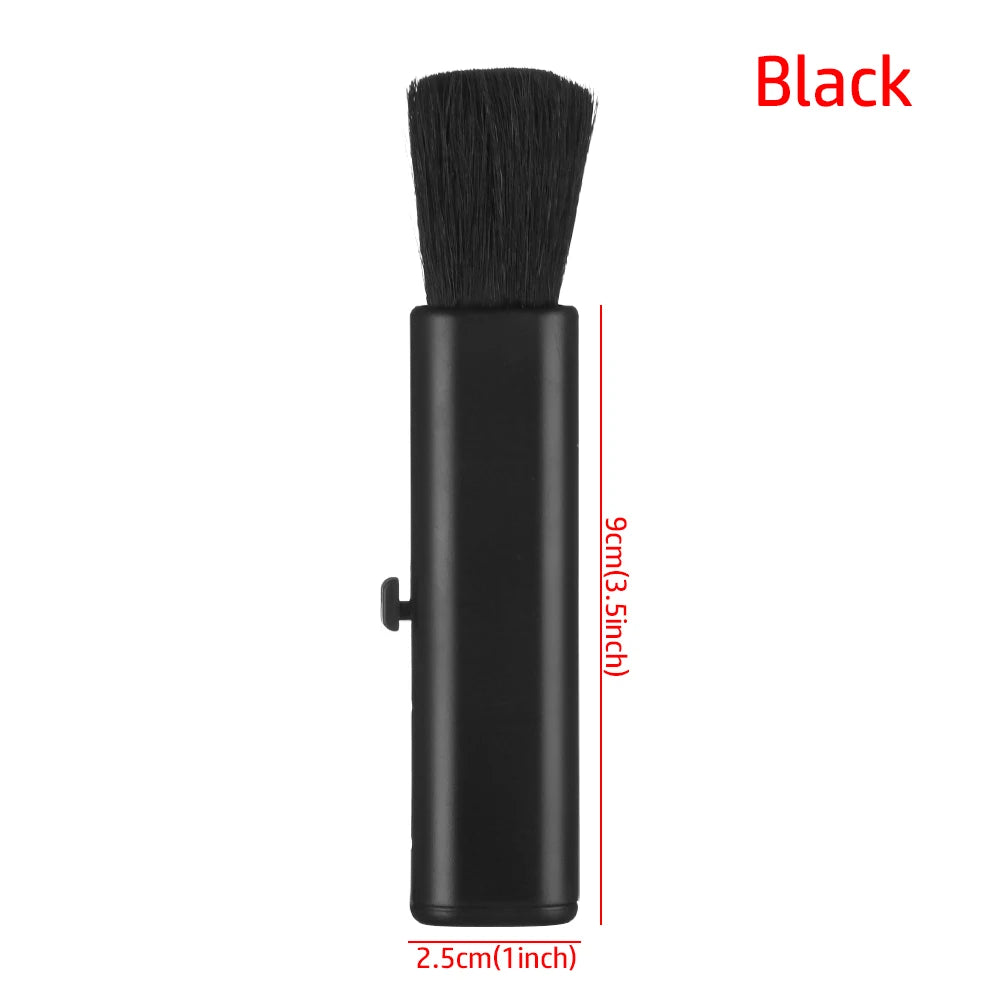 1PC Retractable Computer Cleaning Brush Car Cleaning Brush Air Conditioner Telescopic Keyboard Plastic Handle Wool Small Brush
