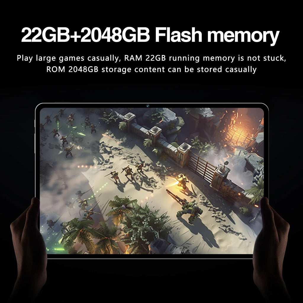 2025 Global Edition Original New PAD 7S Ultra Tablet PC Snapdragon 8gen3 HD4K 22GB + 2TB Android 14 5G Tablet with Dual SIM WIFI