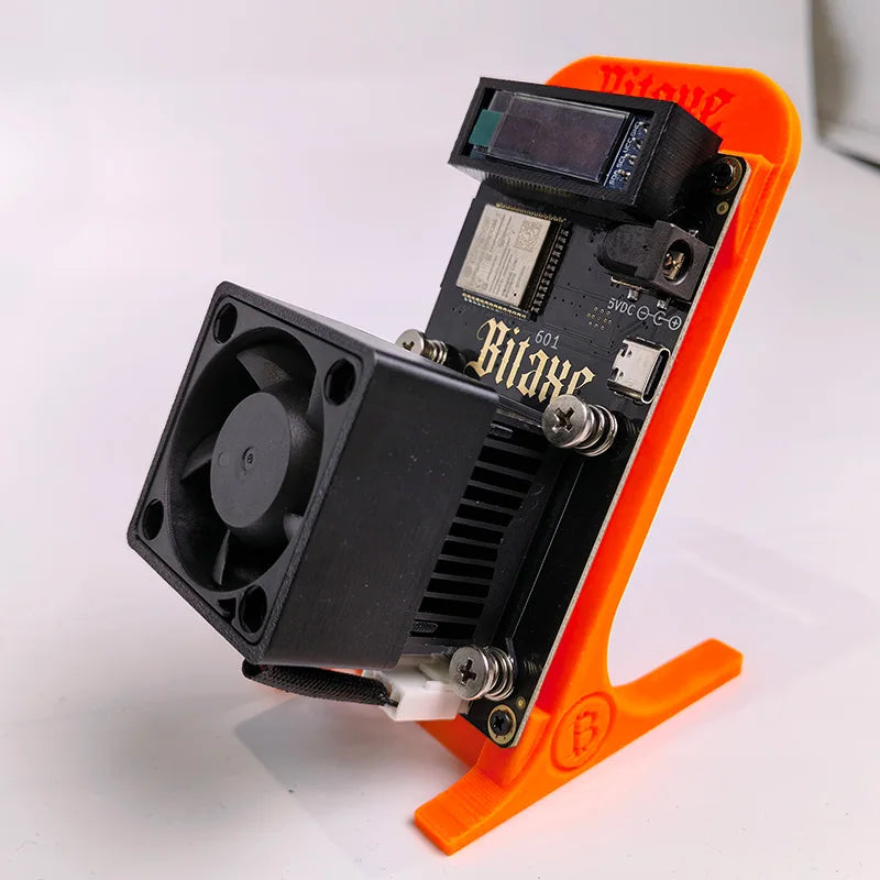 2025 Latest Bitaxe Gamma 601 open-source Bitcoin miner 1.2TH/s silent and noise free with power supply