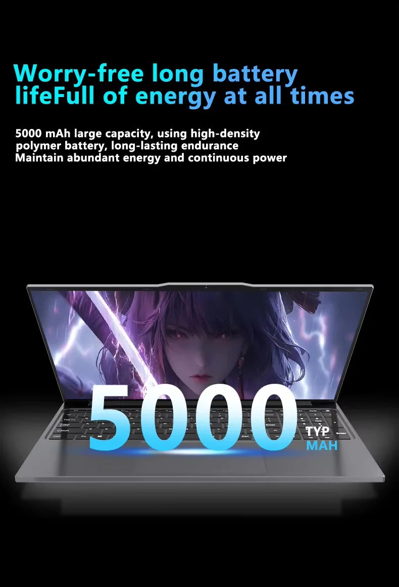 15.6 inch Windows 11 Pro Intel Core I7 6500U Laptop Computer 16GB DDR4 512GB 1TB SSD Portable Notebook PC Gamer Gaming Laptops