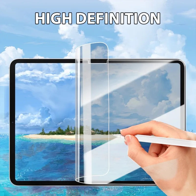 1-2Pcs for iPad Air6 11/13inch 2025 A16 Hydrogel Film Air 6th Anti-scratch Tablet Screen Protectors for iPad A16 2025 11inch