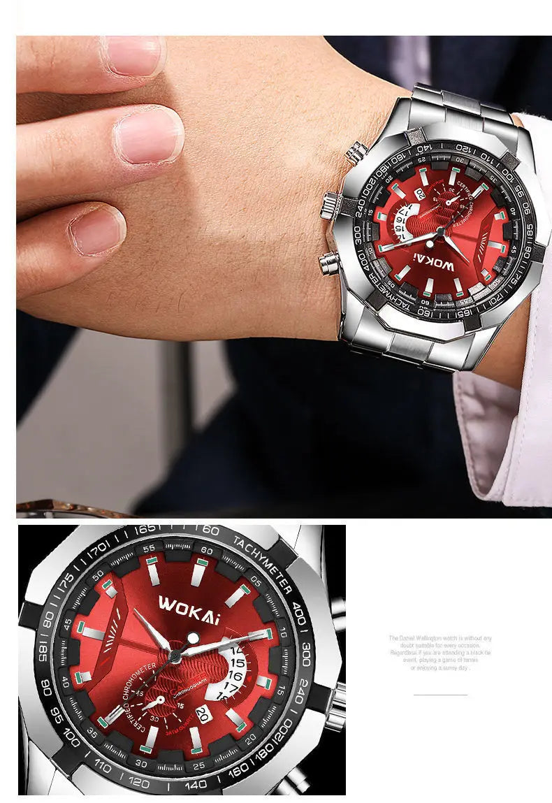 UTHAI CQ277 Business Man watch , calendars, quartz watches, and are the best choice for gift giving watches for man
