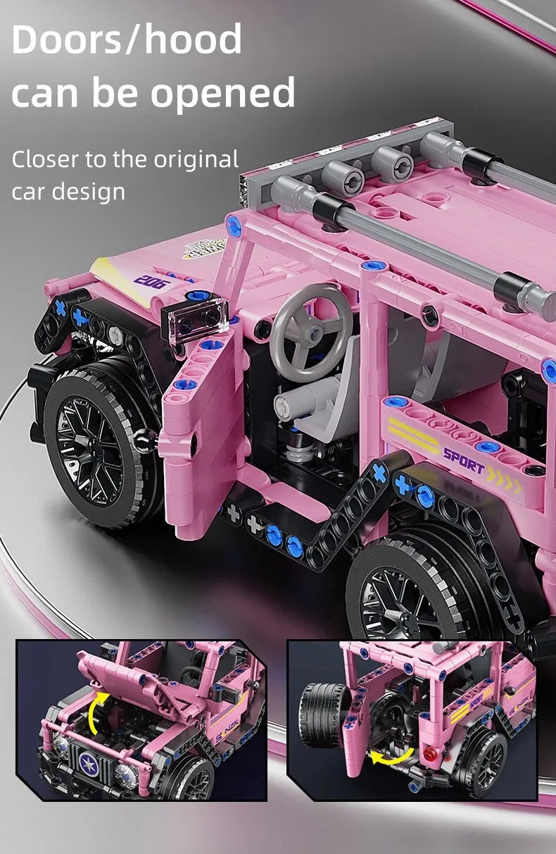 485PCS Building Blocks City Speed Car Festive Gift Giving Racing Vehicle with Super Racers Bricks Toys for Children Boy Gift