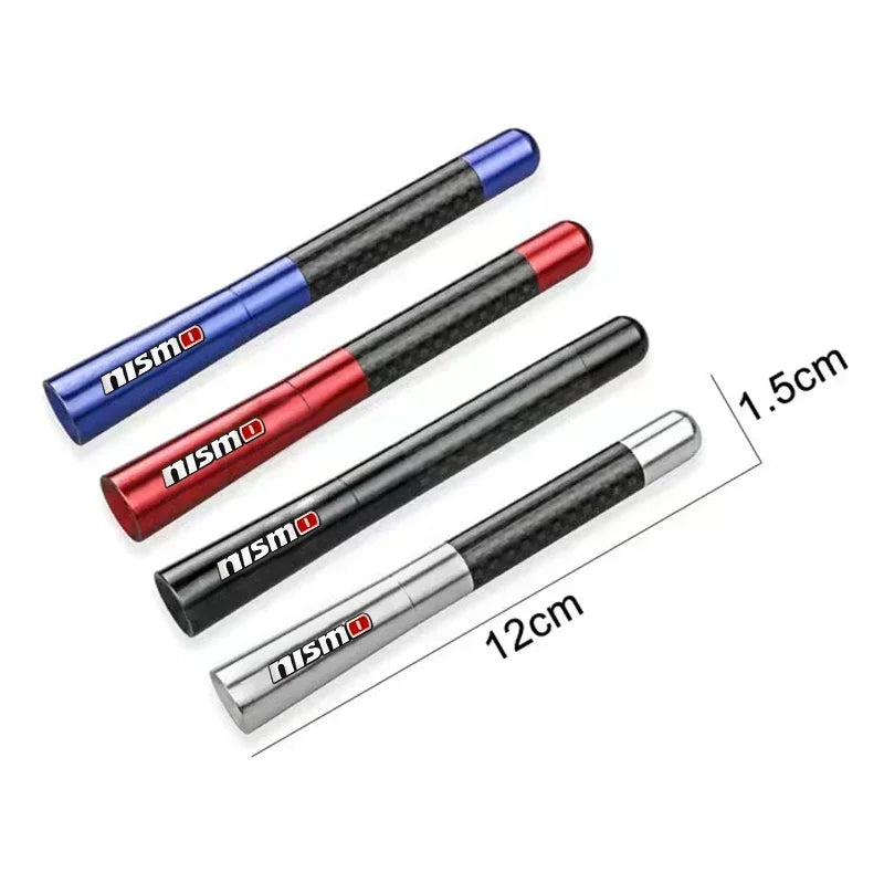 12cm Carbon Fiber Auto Roof Short Antenna Car FM Radio Antenna Aerial Radio For Nismo Nissan Qashqai Juke X-trail Tiida Teana