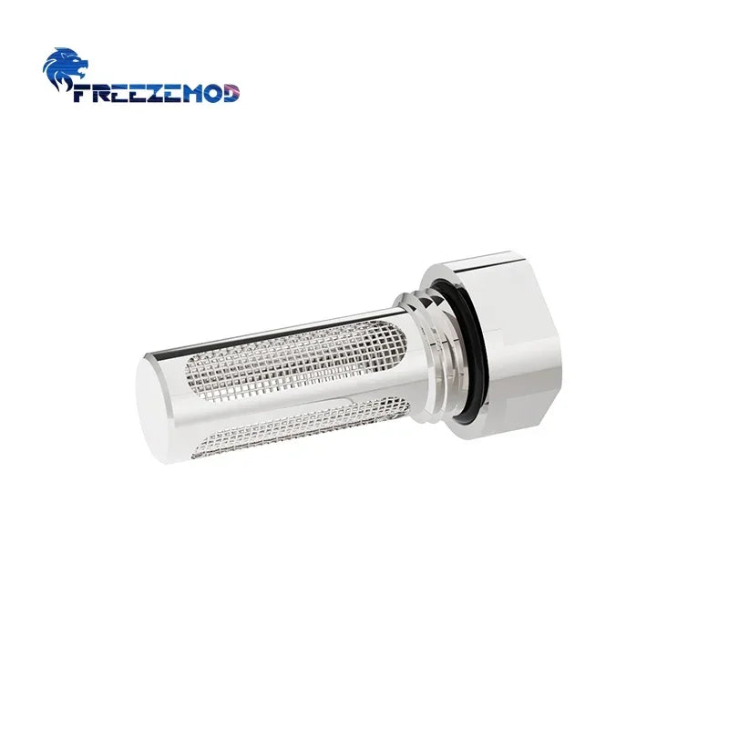 FREEZEMOD Computer Water Cooling Tank Built-in Filter, Reservoir Impurities Filtering Mesh