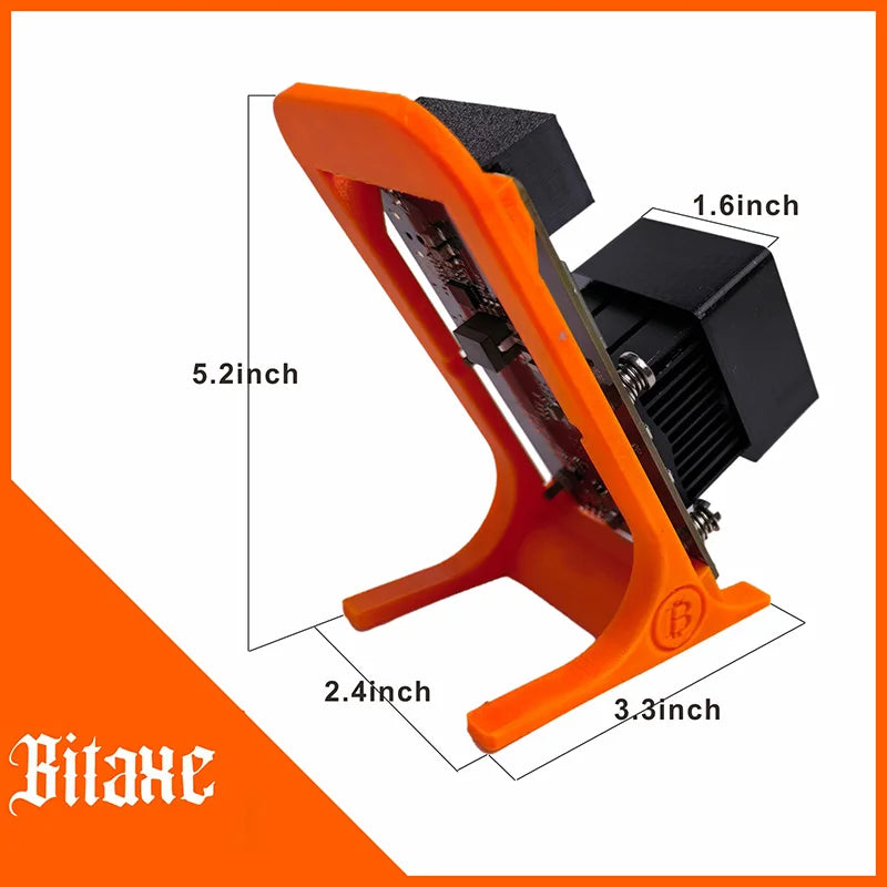 2025 Latest Bitaxe Gamma 601 open-source Bitcoin miner 1.2TH/s silent and noise free with power supply
