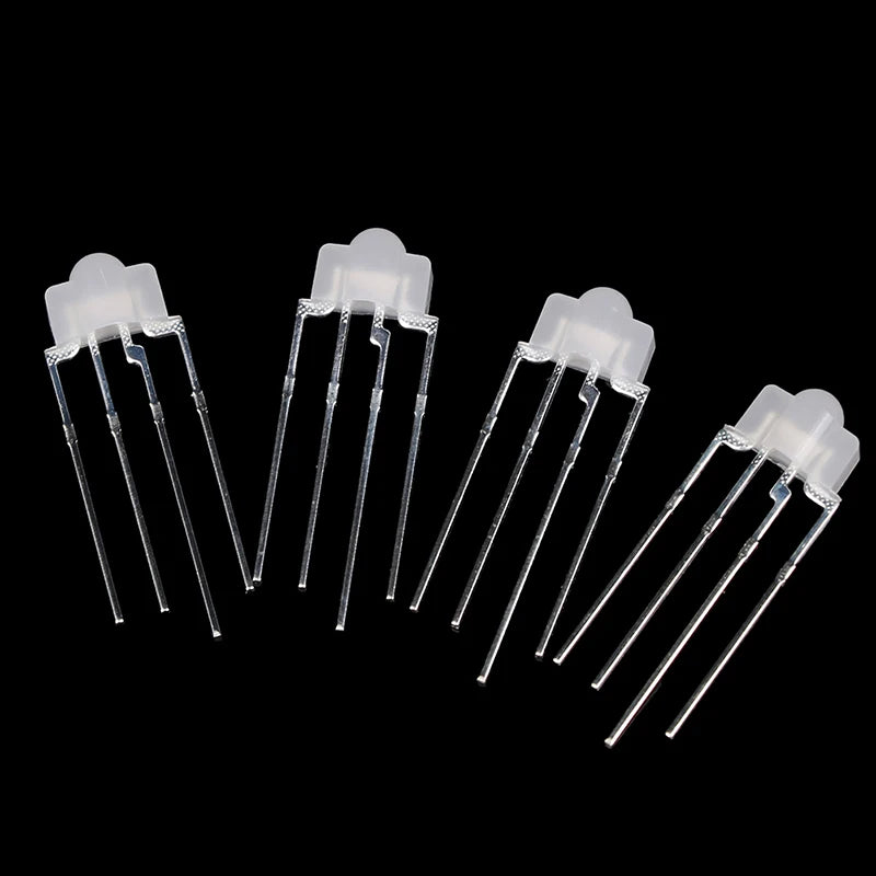 20pcs Mechanical Keyboard Light RGB LED 4pin RBG Lamp Full-color For Kailh OTM Gateron Greetech Switch Keycool Razer Keyboard