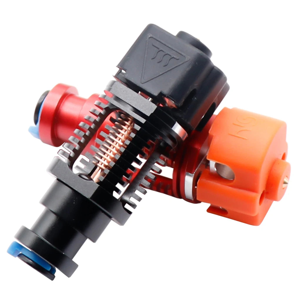 3D Printer Parts Red Lizard K1 V6 Hotend Assembled Plated Copper Hotend for Titan Voron Prusa I3 MK3 Extruder