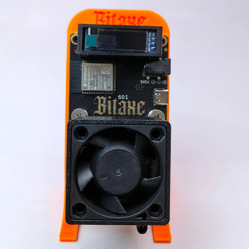 2025 Latest Bitaxe Gamma 601 open-source Bitcoin miner 1.2TH/s silent and noise free with power supply