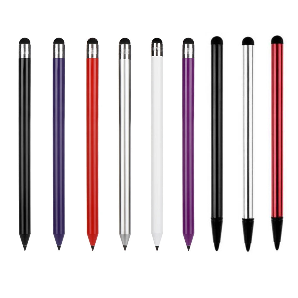 1PC High Precision Universal 2 in 1 Stylus Pen Drawing Tablet Capacitive Screen Caneta Touch Pen Smart Pencil Accessories