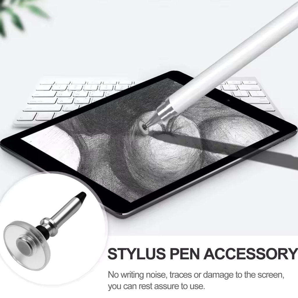 20/10/1PCS Universal Magnetic Stylus Replacement Disc Tips Stylus Pen Nib Round Shape Touch Screen Pen Tip for Phone Tablet PC
