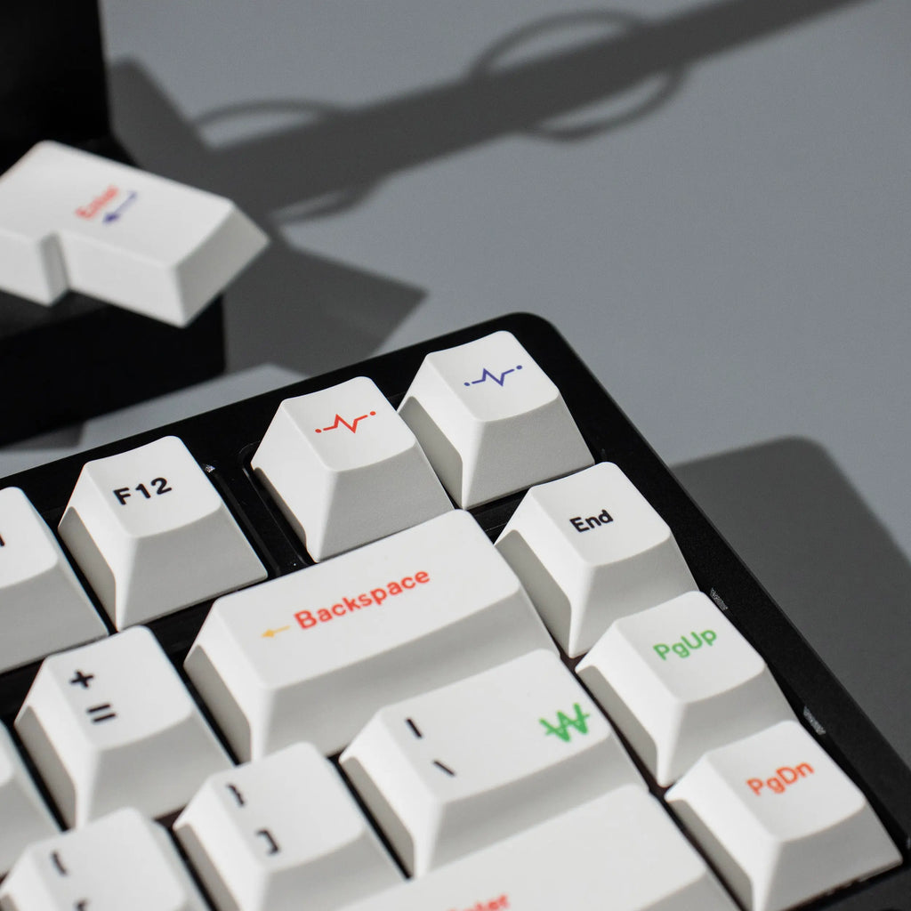 144 Keys Korean Roots PBT Cherry Keycaps Dye-Sublimated Keycap Set For Mx Cherry Switch Mechanical Keyboard 61/64/87/96/104