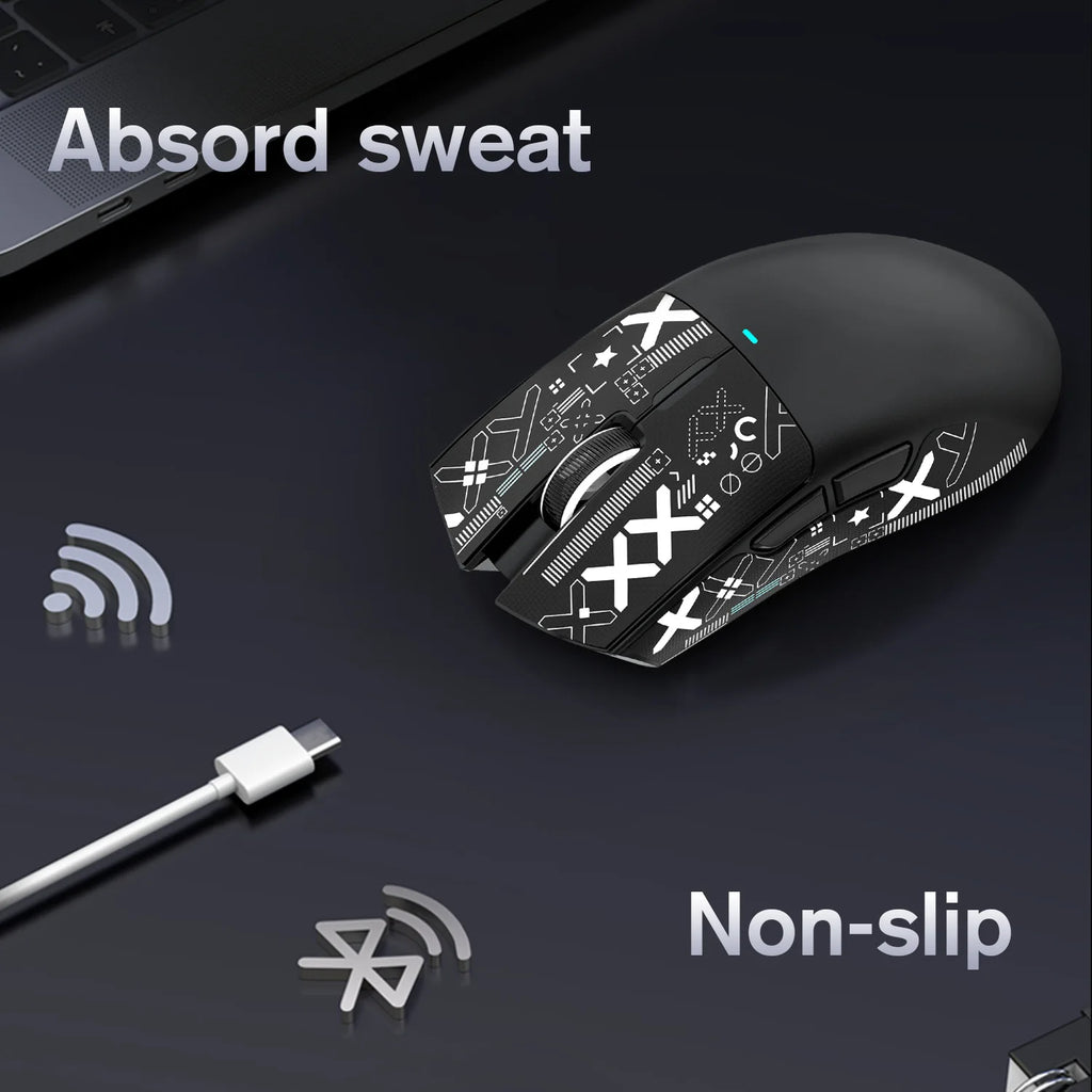 Gaming Mouse Sticker Anti-slip Waterproof and Easy to Install,Soft Touch and is Suitable for ATTACK SHARK X11/X6/X3/R1
