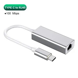 1000Mbps Ethernet Adapter USB 3.0 Type C to RJ45 Network USB Cable For MacBook PC Windows