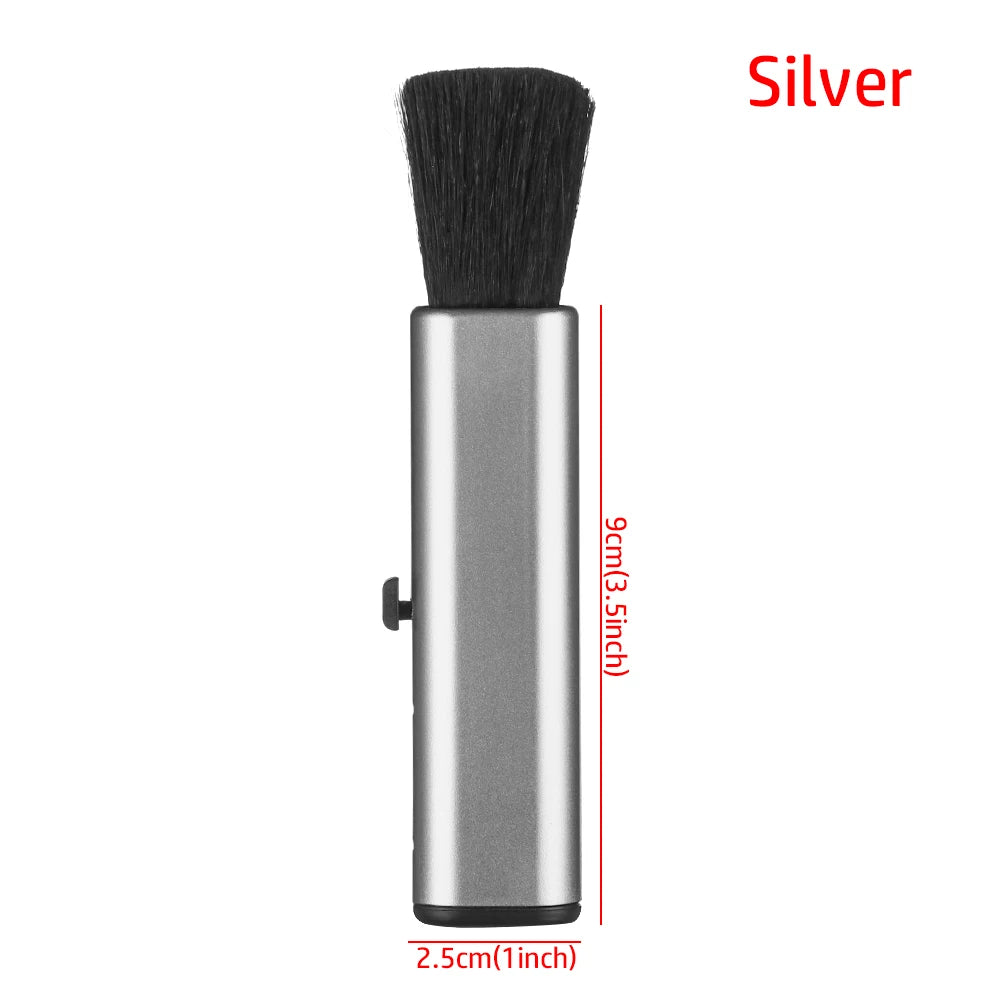 1PC Retractable Computer Cleaning Brush Car Cleaning Brush Air Conditioner Telescopic Keyboard Plastic Handle Wool Small Brush