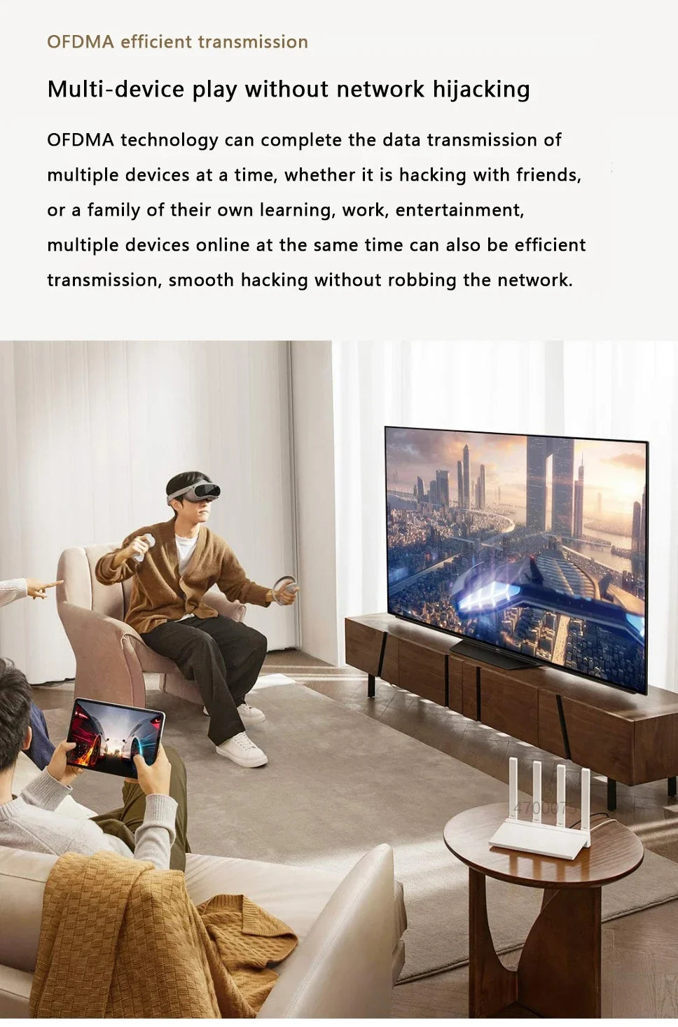 2024 NEW Original Xiaomi AX3000T Router 2.4GHz 5GHz 1.3GHz CPU 2X2 160MHz WAN LAN LED NFC Connection for Home Office Games Mi