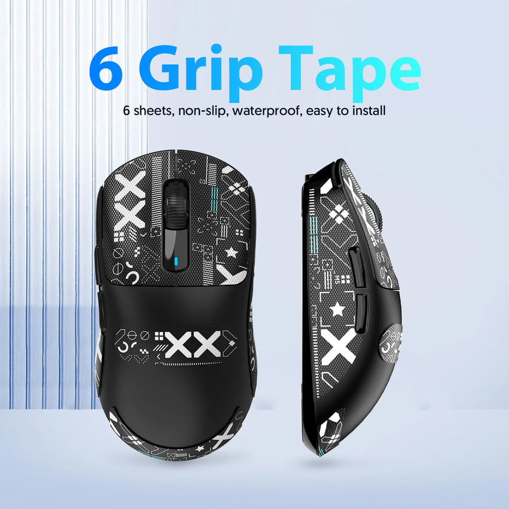 Gaming Mouse Sticker Anti-slip Waterproof and Easy to Install,Soft Touch and is Suitable for ATTACK SHARK X11/X6/X3/R1