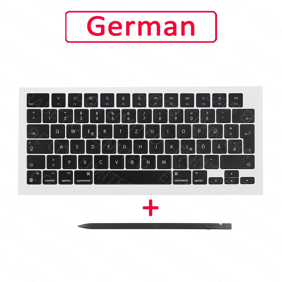 2025 M4 A3240 A3241 Keys Keycaps for Macbook Air Retina 13.6" 15.3" Key Cap Keyboard Repair Black Midnight Blue