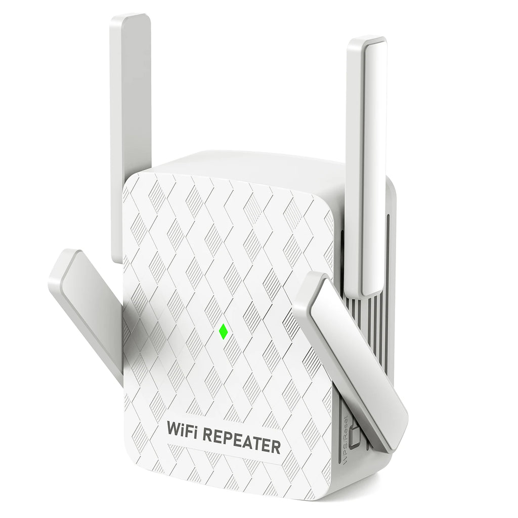 1200Mbps 5Ghz WiFi Repeater Dual Band WiFi Extender Amplifier 2.4G&5GHz Wi-Fi Signal Booster Long Range Network Interface