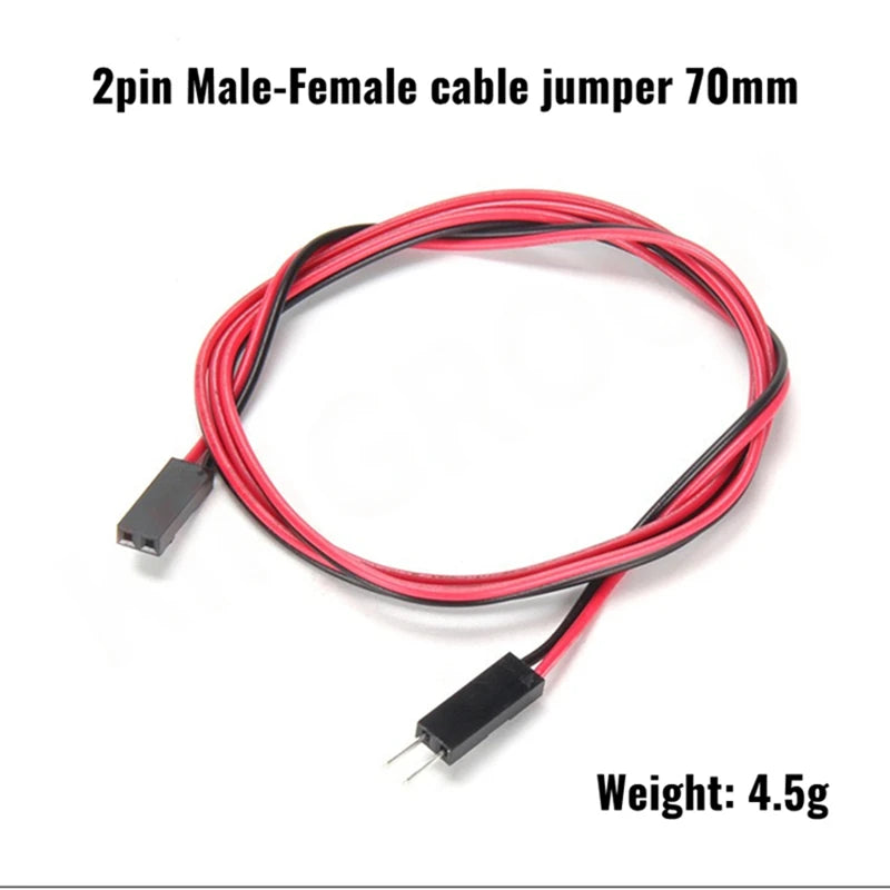 1/5pcs 2pin 3pin 4pin Male to Female Dupont Cable 70cm 3D Printer Dupont Cable Double-Head Terminal Jumper Wire Dual Headed Line