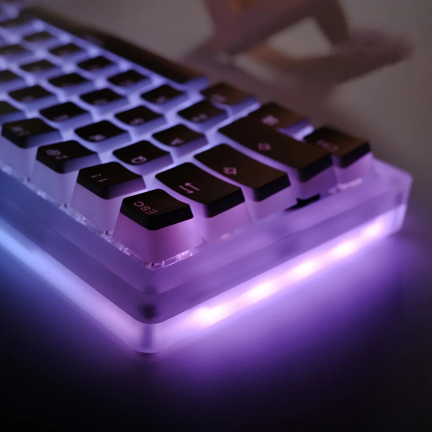 129 Keys Pudding Keycaps OEM Profile PBT Double Shot Keycap For Mx Switch Mechanical Keyboard ISO Layout RGB backlit Key Caps