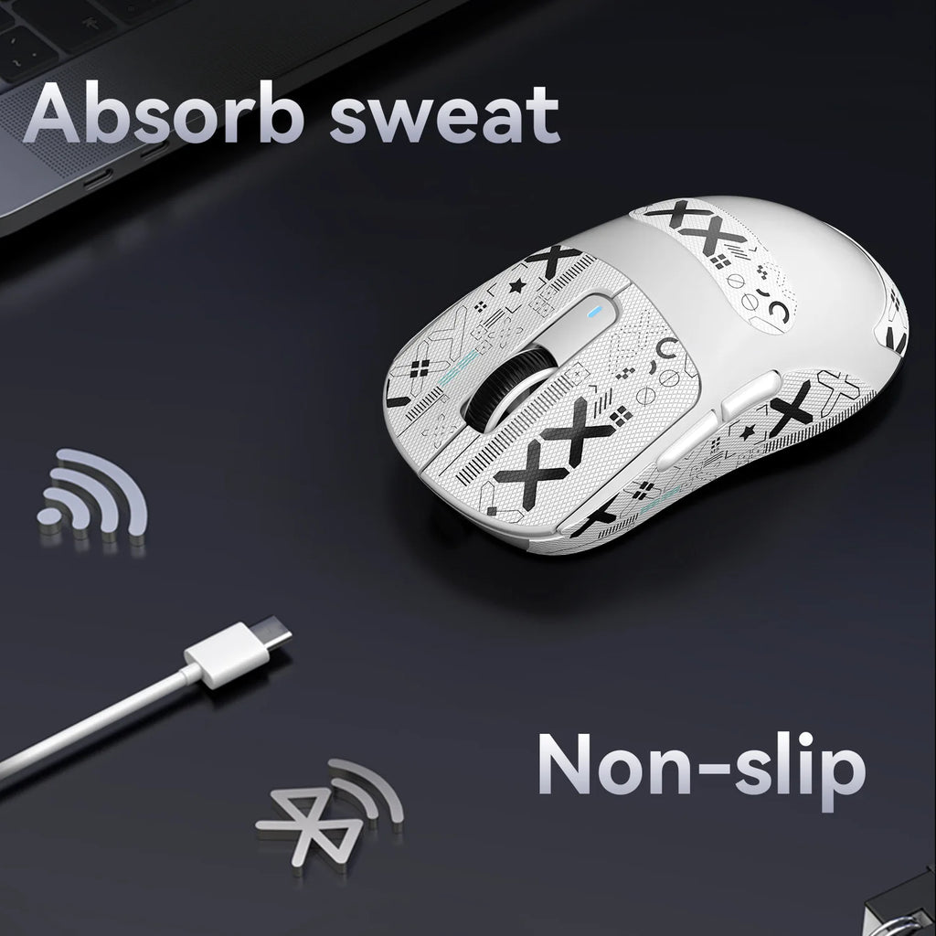 Gaming Mouse Sticker Anti-slip Waterproof and Easy to Install,Soft Touch and is Suitable for ATTACK SHARK X11/X6/X3/R1