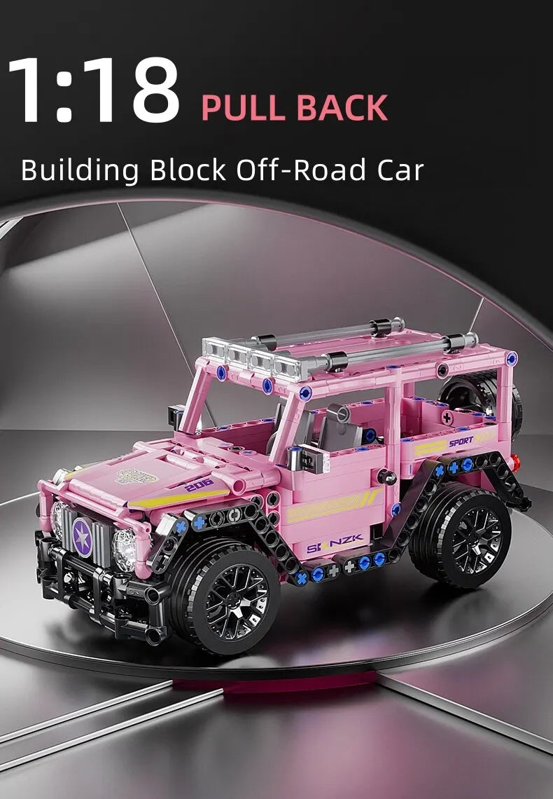 485PCS Building Blocks City Speed Car Festive Gift Giving Racing Vehicle with Super Racers Bricks Toys for Children Boy Gift