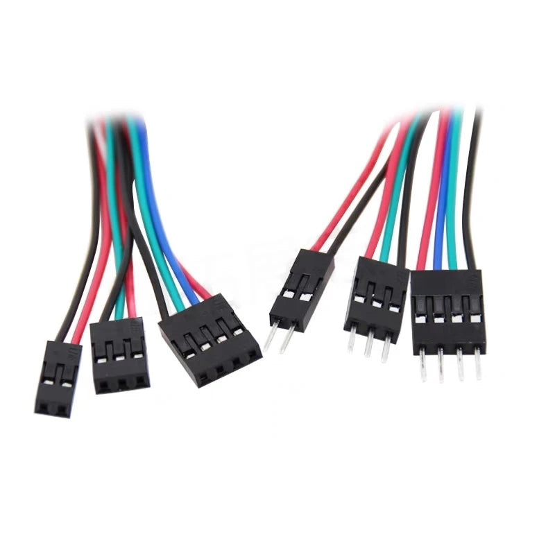 1/5pcs 2pin 3pin 4pin Male to Female Dupont Cable 70cm 3D Printer Dupont Cable Double-Head Terminal Jumper Wire Dual Headed Line