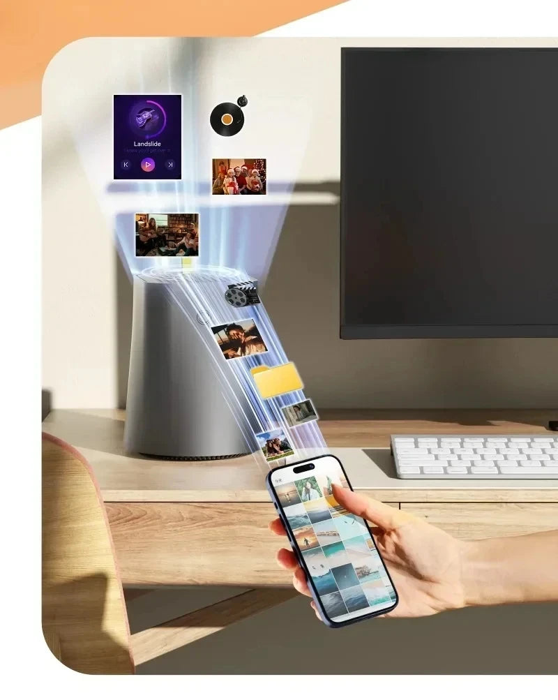 2-Bay NAS AMD Ryzen 7 5825U Mini PC Intel N150 2x i226-V 2x2.5G RJ45 Firewall  Server Network Storage Private Cloud Windows 11