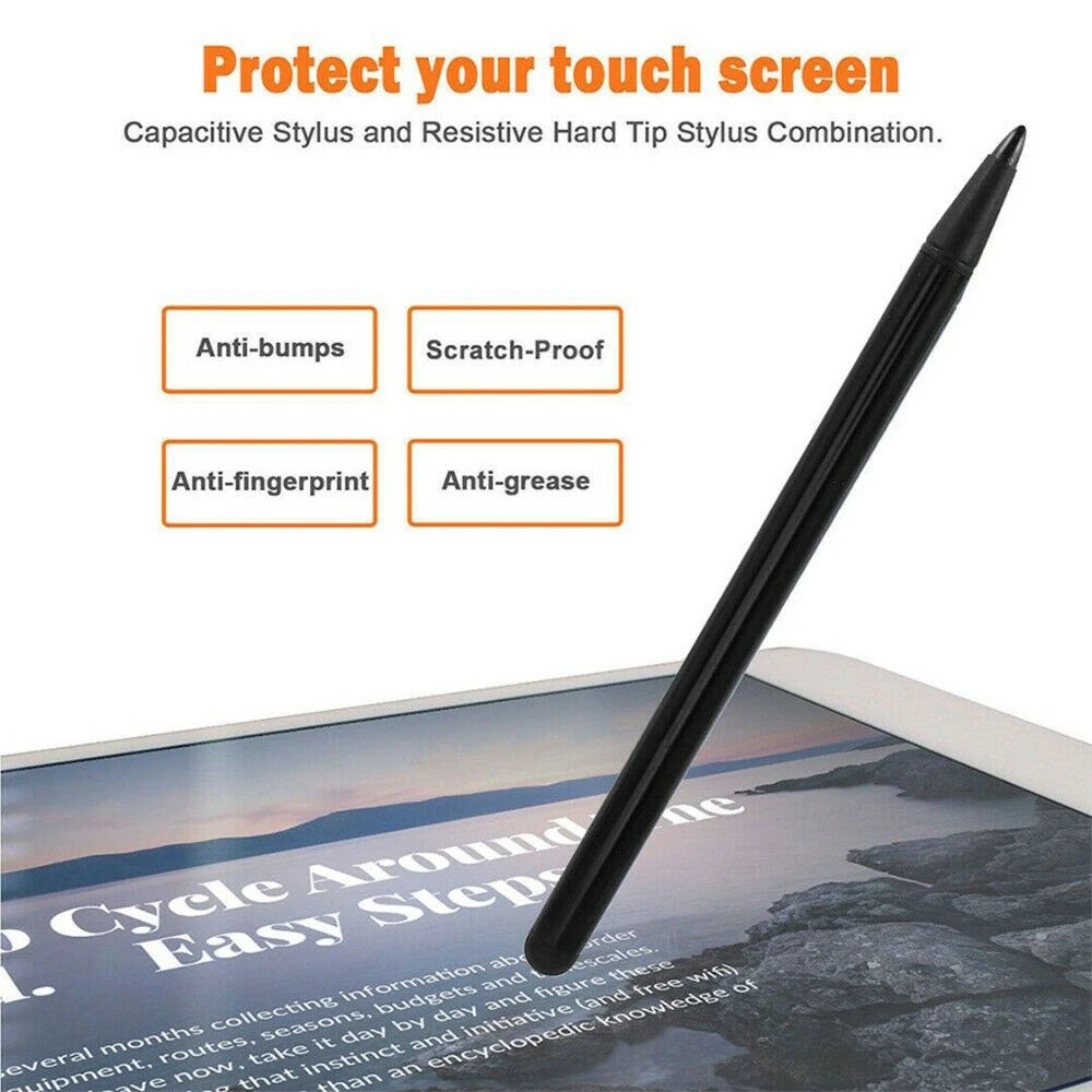 1PC High Precision Universal 2 in 1 Stylus Pen Drawing Tablet Capacitive Screen Caneta Touch Pen Smart Pencil Accessories