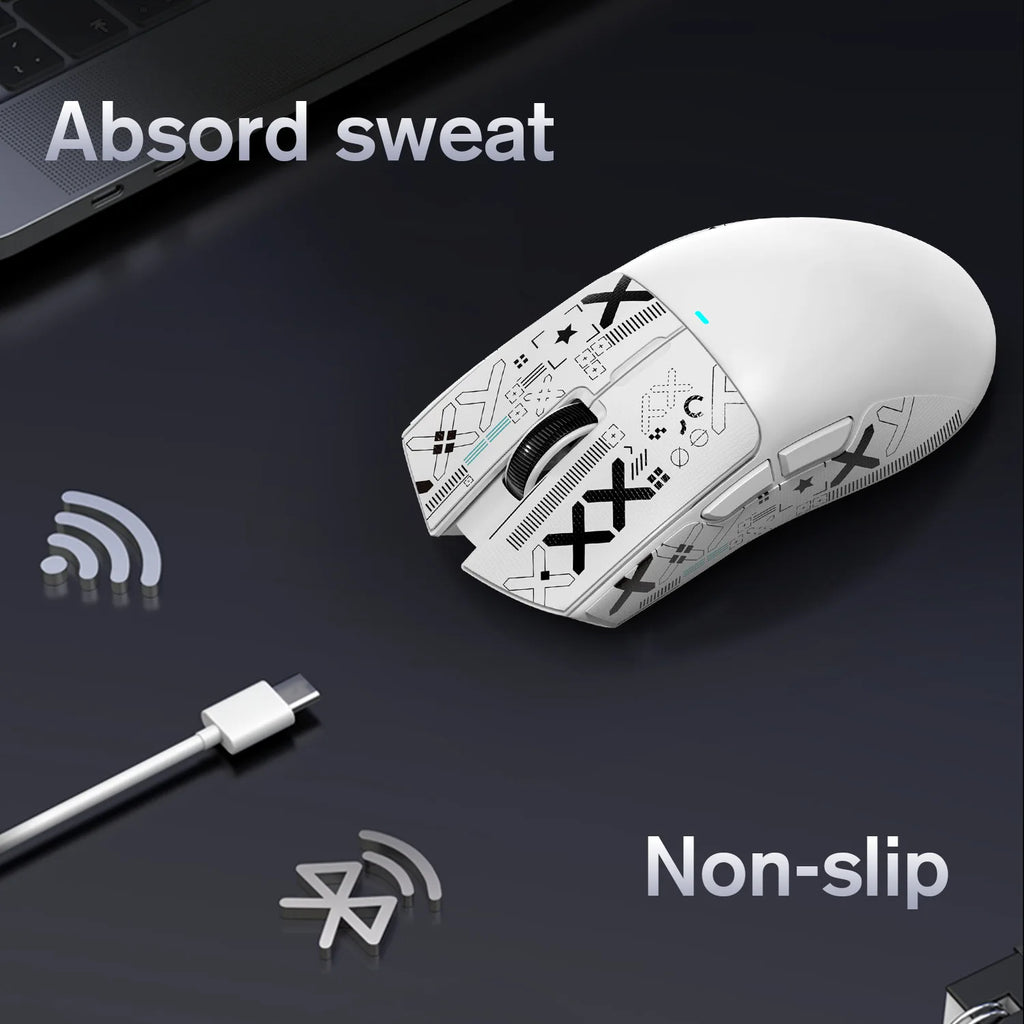 Gaming Mouse Sticker Anti-slip Waterproof and Easy to Install,Soft Touch and is Suitable for ATTACK SHARK X11/X6/X3/R1