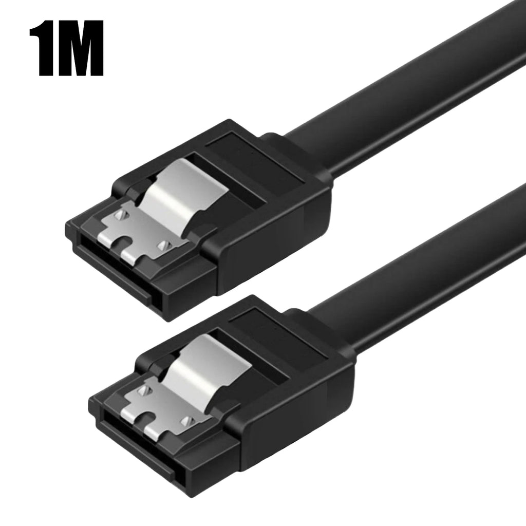 1/2PCS SATA 3.0 SATA III Data Transmission Cable for PC Laptop SATA HDD SSD Drive Writer Straight Bent 6Gbps Quick Data Cord