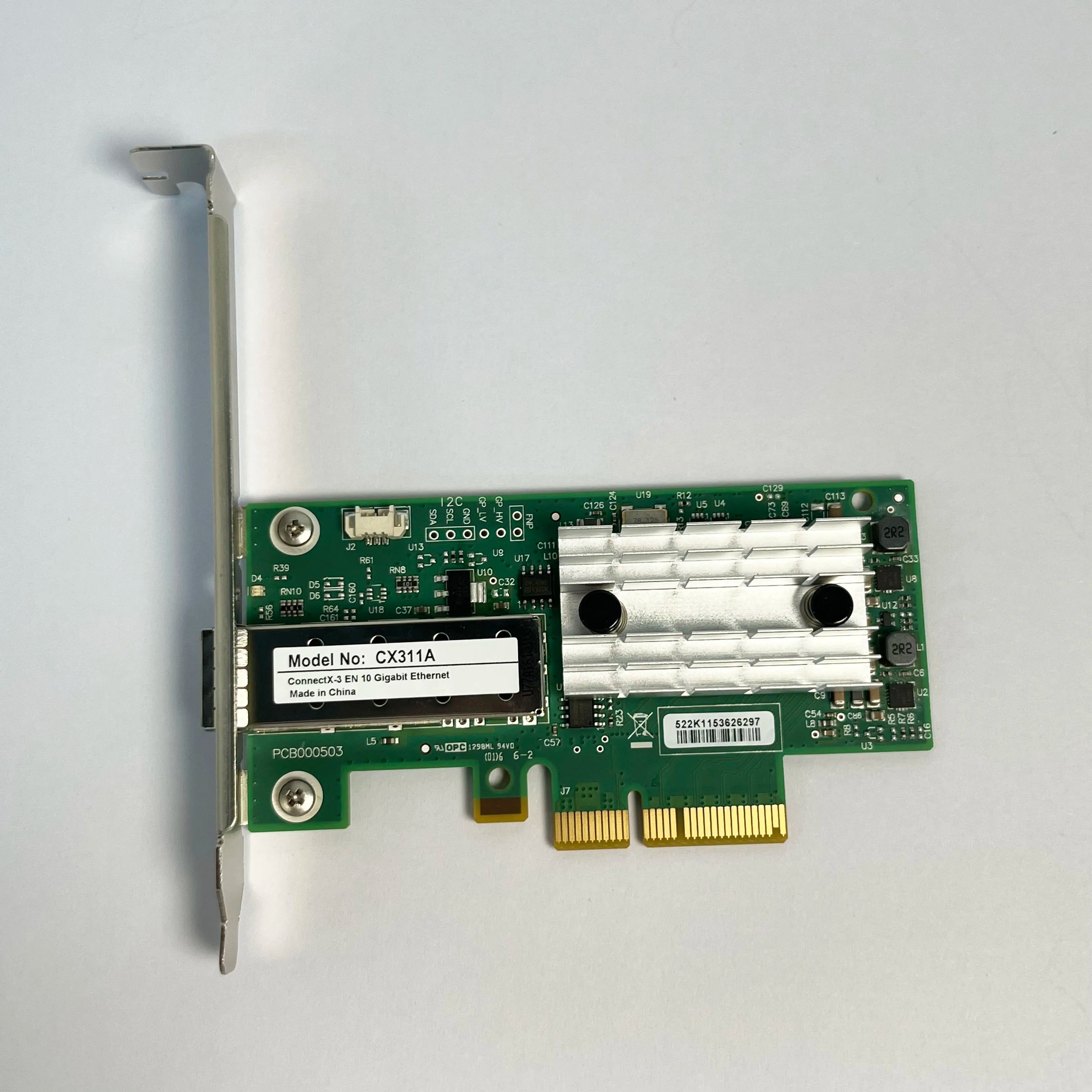 10G Ethernet PCIe NIC Mellanox ConnectX-3 MCX311A-XCAT CX311A EN 10G Ethernet 10GbE SFP+ PCIe NIC Adapter