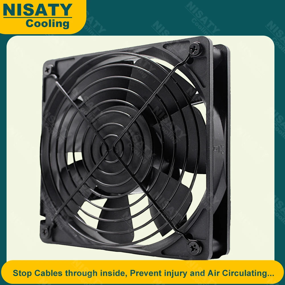 2PCS 40mm 50mm 60mm 70mm 80mm 90mm 120mm 200mm Fan Grills Black Metal Mesh Finger Guard Protective Net Computer Case Fan Grill