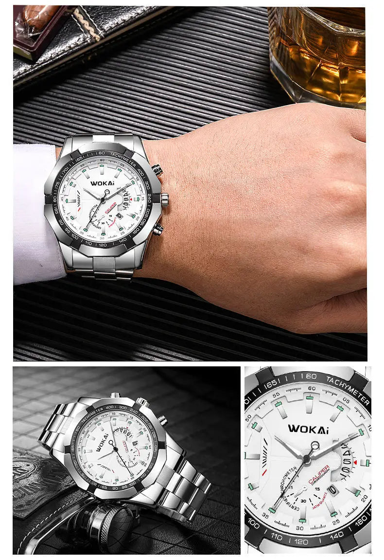 UTHAI CQ277 Business Man watch , calendars, quartz watches, and are the best choice for gift giving watches for man