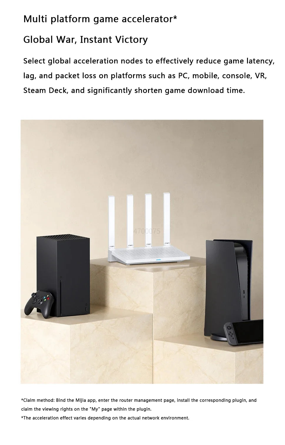 2024 NEW Original Xiaomi AX3000T Router 2.4GHz 5GHz 1.3GHz CPU 2X2 160MHz WAN LAN LED NFC Connection for Home Office Games Mi