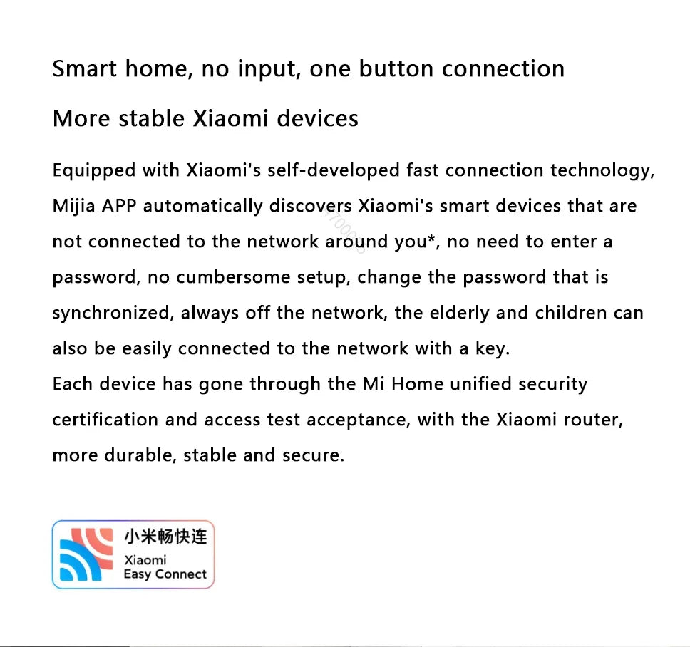 2024 NEW Original Xiaomi AX3000T Router 2.4GHz 5GHz 1.3GHz CPU 2X2 160MHz WAN LAN LED NFC Connection for Home Office Games Mi