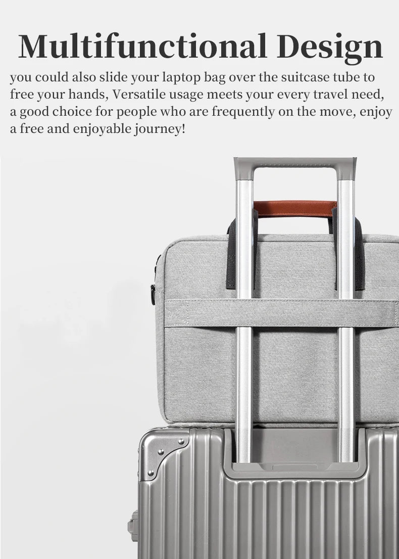 14 15.6 inch Laptop Shoulder Bag for MacBook Pro 14.2 M4 A3112 A3401 A3185 HP Stream Pavilion Lenovo ThinkPad Yoga HP EliteBook