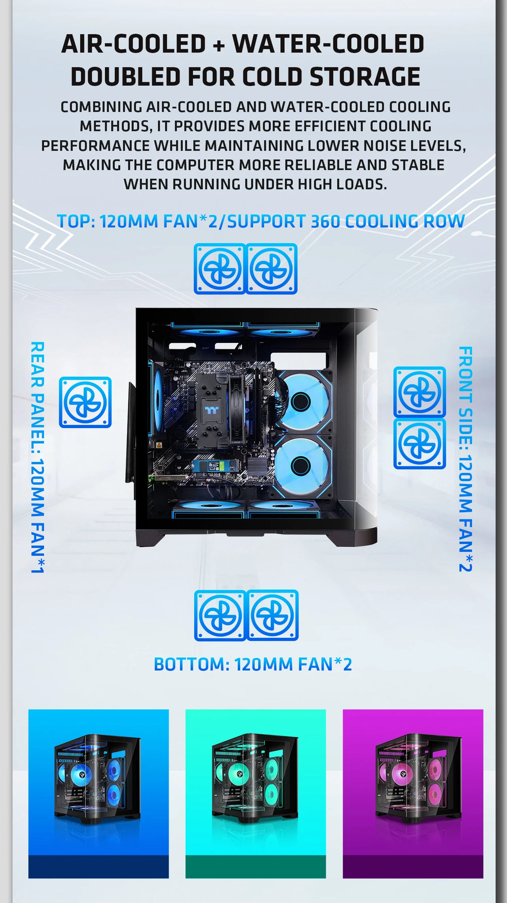 YEAH MAGIC Gaming Desktop AMD Ryzen 5 5600GT 3.9GHz 16GB(8G*2) DDR4 3200 1T NVME SSD ARGB 7 Fans Win 11 Home Gamer Desktop PC