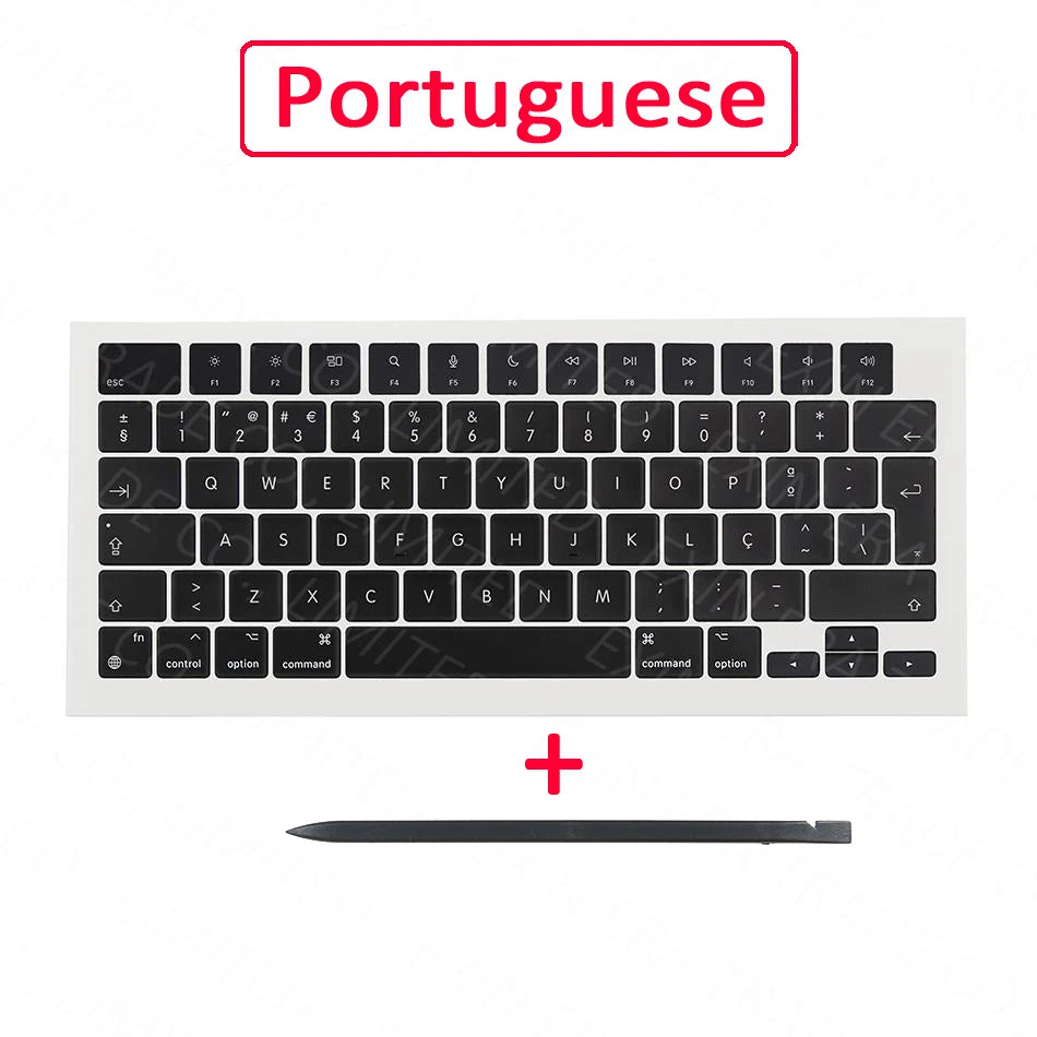 2025 M4 A3240 A3241 Keys Keycaps for Macbook Air Retina 13.6" 15.3" Key Cap Keyboard Repair Black Midnight Blue