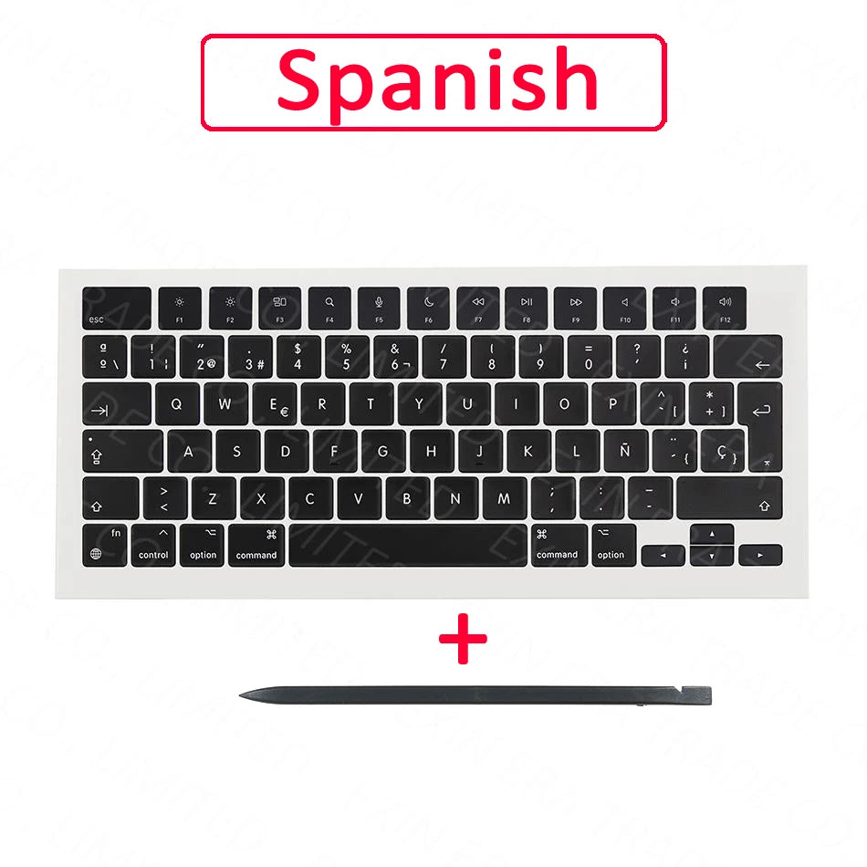 2025 M4 A3240 A3241 Keys Keycaps for Macbook Air Retina 13.6" 15.3" Key Cap Keyboard Repair Black Midnight Blue