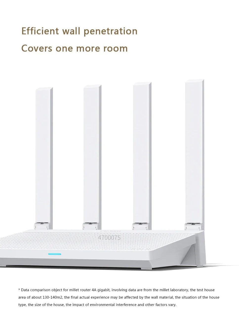 2024 NEW Original Xiaomi AX3000T Router 2.4GHz 5GHz 1.3GHz CPU 2X2 160MHz WAN LAN LED NFC Connection for Home Office Games Mi