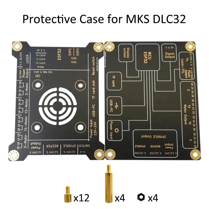 3D Printer MKS DLC32 V2.1 32bits Motherboard Offline Controller WIFI TFT Touch Screen TS24-R TS35-R for Laser Engraving Machine
