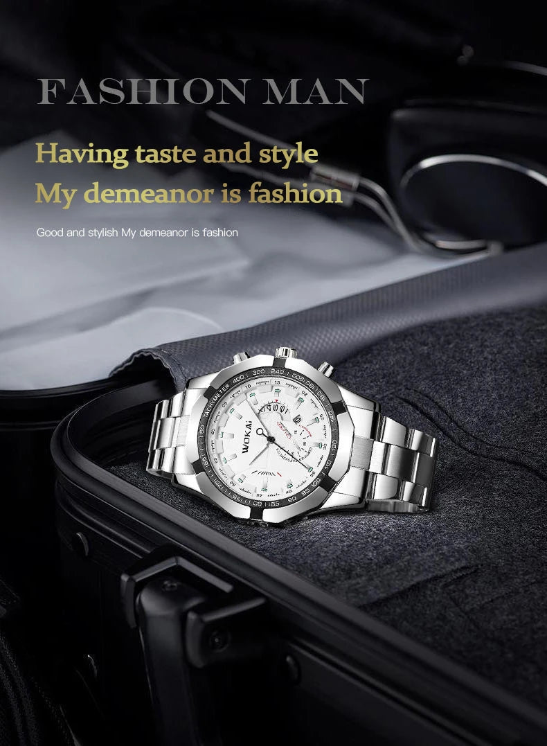 UTHAI CQ277 Business Man watch , calendars, quartz watches, and are the best choice for gift giving watches for man