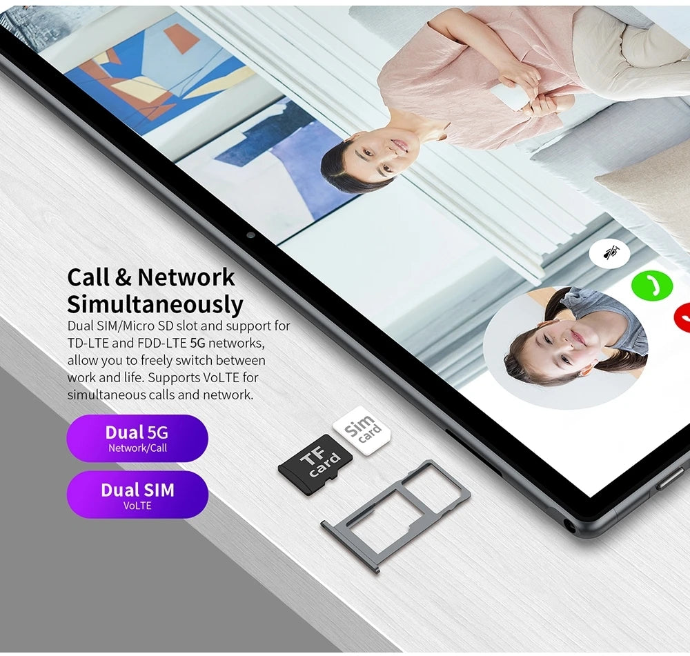 2025 NEW Original Pad 11 Pro Tablet 11.0 inch HD 2.5K Snapdrago 8gen2 Android 13 16GB+1T 10000mAh 5G Dual SIM WiFi GPS Tablet PC