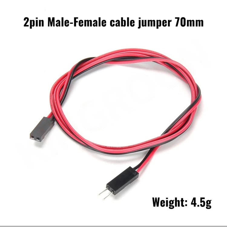 1/5pcs 2pin 3pin 4pin Male to Female Dupont Cable 70cm 3D Printer Dupont Cable Double-Head Terminal Jumper Wire Dual Headed Line